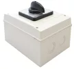 Tracon TK-126/3T65 Tokozott kézikapcsoló, BE-KI 400V, 50Hz, 125A, 3P, 30kW, 88×88mm, 60°, IP65