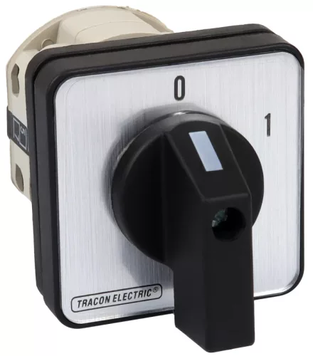 Tracon TK-166/3 Kézikapcsoló, BE-KI 400V, 50Hz, 160A, 3P, 37kW, 88×88mm, 60°