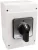 Tracon TK-169/4T65 Tokozott kézikapcsoló, BE-KI 400V, 50Hz, 160A, 4P, 37kW, 88×88mm, 90°, IP65