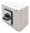 Tracon TK-169/4T65 Tokozott kézikapcsoló, BE-KI 400V, 50Hz, 160A, 4P, 37kW, 88×88mm, 90°, IP65