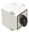 Tracon TK-206/2T Tokozott kézikapcsoló, BE-KI 400V, 50Hz, 20A, 2P, 5,5kW, 48×48mm, 60°, IP44