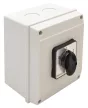 Tracon TK-256/3T65 Tokozott kézikapcsoló, BE-KI 400V, 50Hz, 25A, 3P, 7,5kW, 48×48mm, 60°, IP65