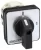 Tracon TK-256/4 Kézikapcsoló, BE-KI 400V, 50Hz, 25A, 4P, 7,5kW, 48×48mm, 60°