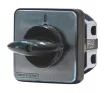Tracon TK-259/2T Tokozott kézikapcsoló, BE-KI 400V, 50Hz, 25A, 2P, 7,5kW, 48×48mm, 90°, IP44