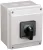 Tracon TKB-256/3T65 Tokozott választókapcsoló, 0-1-2 400V, 50Hz, 25A, 2×3P, 7,5kW, 48×48mm, 60°, IP65