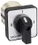 Tracon TKB-259/3 Választókapcsoló, 0-1-2 400V, 50Hz, 25A, 2×3P, 7,5kW, 48×48mm, 90°