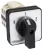 Tracon TKB-326/3 Választókapcsoló, 0-1-2 400V, 50Hz, 32A, 2×3P, 11kW, 64×64mm, 60°