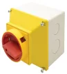 Tracon TKFL-20T Tokozott főkapcsoló, lakatolható, BE-KI 400V, 50Hz, 20A, 4P, 5,5kW, 48×48mm, IP44
