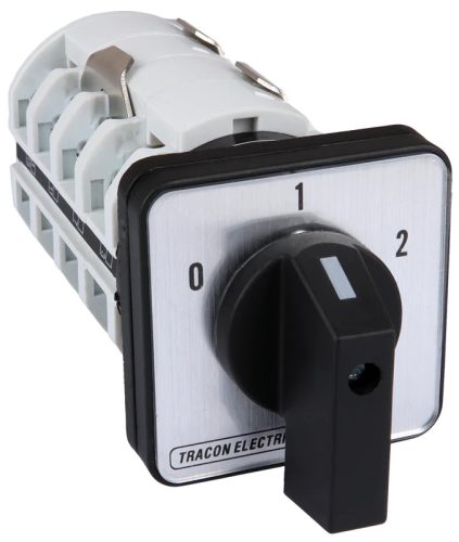 Tracon TKM-25/D Dahlander motorkapcsoló 400V, 50Hz, 25A, 7,5kW, 48×48mm