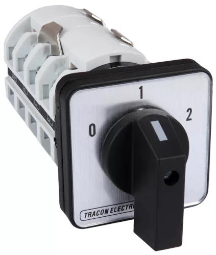 Tracon TKM-32/D Dahlander motorkapcsoló 400V, 50Hz, 32A, 11kW, 64×64mm,