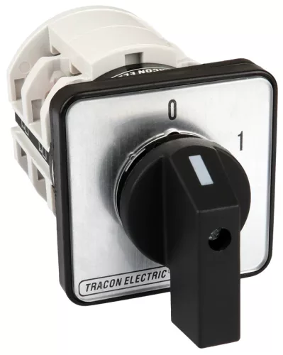 Tracon TKM-32/Q Közvetlen motorkapcsoló, BE-KI 400V, 50Hz, 32A, 11kW, 64×64mm,