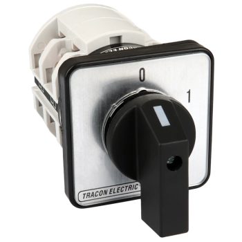   Tracon TKM-63/Q Közvetlen motorkapcsoló, BE-KI 400V, 50Hz, 63A, 18,5kW, 64×64mm