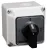 Tracon TKV-329/4T65 Tokozott választókapcsoló, 1-0-2 400V, 50Hz, 32A, 2×4P, 11kW, 64×64mm, 90°, IP65