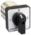 Tracon TKV-639/4 Választókapcsoló, 1-0-2 400V, 50Hz, 63A, 2×4P, 18,5kW, 64×64mm, 90°