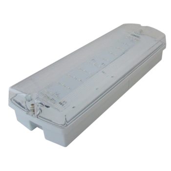   Tracon TLBVLED30NM, LED-es vészvilágító lámpatest,állandó üzem/készenléti 230V,50 Hz,4W,28×LED,3h,3,6V/1800mAh,Ni-Cd,IP65,EEI=A