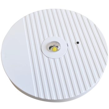   Tracon TLBVM3W, Ledes vészvilágító lámpatest, készenléti üzem 230V, 50Hz, 3W, 1×LED, 3h, 4,8V/900 mAh, Ni-Cd, EEI=A