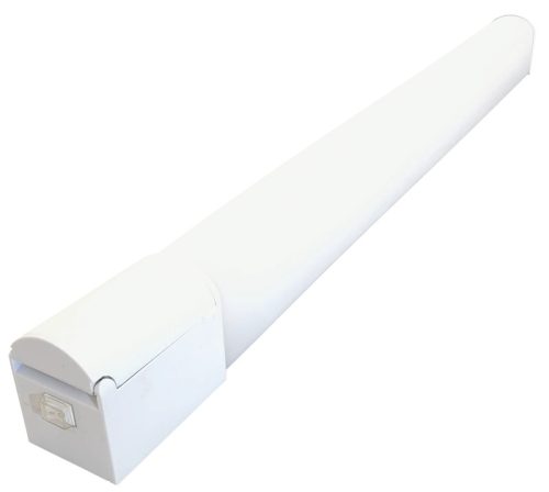 Tracon TLFLEDS15NW, Védett integrált LED-es bútorvilágító csatlakozóaljzattal 230 V, 50 Hz, 15 W, 1080 lm, 4000 K, IP44, 