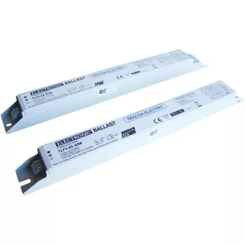   Tracon TLFV-EE-118, 1x18W, elektronikus előtét T8-as fénycsővel szerelt lámpatestekhez, IK06, 220-240V, 50Hz, 1×18W, A2