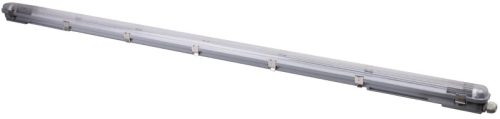 Tracon TLFVLEDN115 Védett lámpatest LED csövekhez, egyoldalas betáp 230 V, 50 Hz, G13, 1500 mm, IP65, ABS/PC,