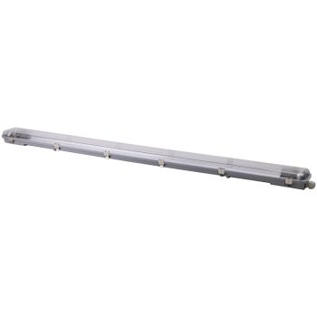   Tracon TLFVLEDN212 Védett lámpatest LED csövekhez, egyoldalas betáp 230 V, 50 Hz, G13, 1200 mm, IP65, ABS/PC,