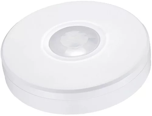 Tracon TMB-011LIP, Védett mozgásérzékelő, mennyezetre, lapos, fehér 230V, 50 Hz, 2000W, 360°, 1-8 m, 10 s-15 min, 3-2000lux,IP65