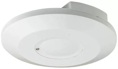 Tracon TMB-05H Mozgásérzékelő, radaros, falon kívüli, fehér 220-240 VAC, 16 m, 360°, 10 s-12 min, 3-2000 lux