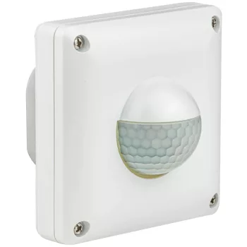   Tracon TMB-060BIP Mozgásérzékelő, infra, süllyesztett, fehér 220-240 VAC, 10 m, 190°, 10 s-7 min, <3-2000 lux