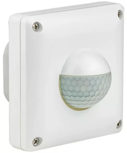 Tracon TMB-060BIP Mozgásérzékelő, infra, süllyesztett, fehér 220-240 VAC, 10 m, 190°, 10 s-7 min, <3-2000 lux