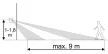Tracon TMB-060, Mozgásérzékelő, süllyesztett, fehér 230 V, 50 Hz 160°, 3-2000lux, 10s-7min