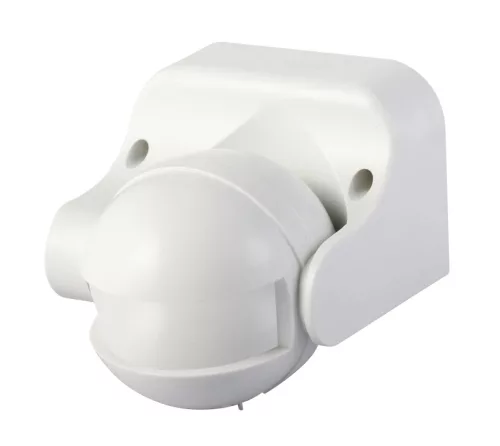 Tracon TMB-152R, Mozgásérzékelő, fali, radaros, fehér 230 VAC, 5,8 GHz, 180°, 5-15m, 10 s-12 min, 3-2000lux, IP44