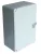 Tracon TME332513 Falra szerelhető műanyag szekrény, teli ajtóval, 330x250x130, IP65, IK10, 1000V AC/DC, szerelőlappal