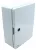 Tracon TME332513M Falra szerelhető maszkolt műanyag szekrény, 18 modul, 2 sor, teli ajtóval, 330x250x130, IP65, 1000V AC/DC