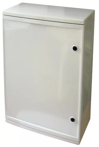 Tracon TME806026 Műanyag elosztószekrény H×W×D=800×600×260mm, IP65, IK10, 1000V AC/DC, RAL7035