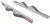 Tracon TMEK432 Oszloprögzítő készlet (Al) H×W×D=345×37×30mm
