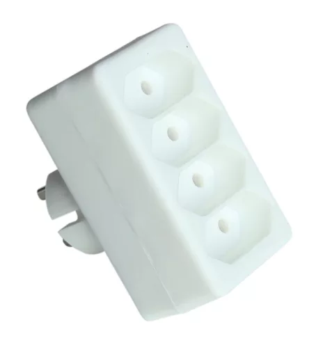 Tracon TN4, Többférőhelyes átalakító csatlakozó 4×EURO, 250VAC, max.2,5A