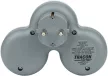 Tracon TND2-USBAC Többférőhelyes átalakító csatlakozó, USBC+USBA, szürke+fehér 2×SCHUKO, max.16A, 230VAC, 3680W, PP, USB-A+C:5V, 3,4A 17.0W
