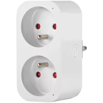   Tracon TNSM2-FR Okos csatlakozó adapter 2xFRENCH, 240VAC, 16A