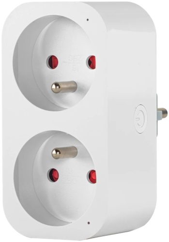 Tracon TNSM2-FR Okos csatlakozó adapter 2xFRENCH, 240VAC, 16A