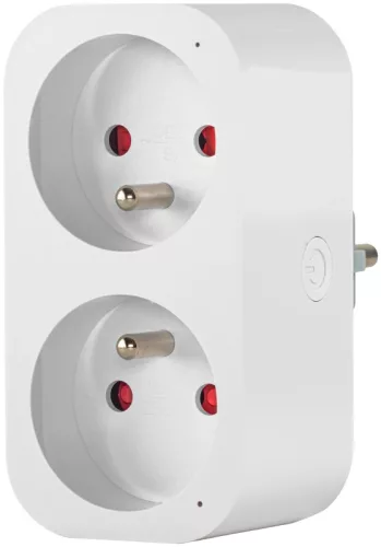 Tracon TNSM2-FR Okos csatlakozó adapter 2xFRENCH, 240VAC, 16A