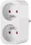 Tracon TNSM2-FR Okos csatlakozó adapter 2xFRENCH, 240VAC, 16A