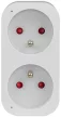 Tracon TNSM2-FR Okos csatlakozó adapter 2xFRENCH, 240VAC, 16A