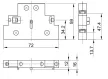Tracon TPKB11 Oldalsó segédérintkező TR1C kontaktorokhoz 230V, 50Hz, 2A, 1×NC+1×NO