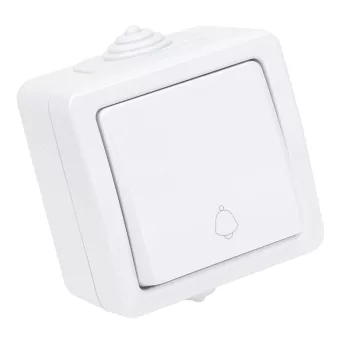   Tracon TR-PH07, Falon kívüli csengőnyomó 10AX/250VAC, IP54, (N101)