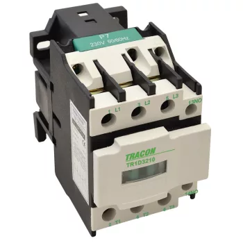   Tracon TR1D3201B4 Kontaktor 400V, 50Hz, 32A, 15kW, 24V DC, 3×NO+1×NC