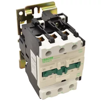   Tracon TR1D5011V7 Kontaktor 660V, 50Hz, 50A, 22kW, 400V AC, 3×NO+(1×NO+1×NC)