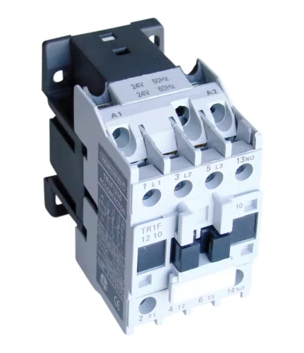 Tracon TR1F0901E7 Kontaktor 660V, 50Hz, 9A, 4kW, 48V AC, 3×NO+1×NC