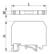 Tracon TR2HF3365 Termikus túláramvédelmi relé TR1F segédkontaktorokhoz 690V, 0-400Hz, 80-93A, 1×NC+1×NO