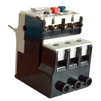   Tracon TR2HK0301 Termikus túláramvédelmi relé TR1K segédkontaktorokhoz 690V, 0-400Hz, 0,1-0,16A, 1×NC+1×NO