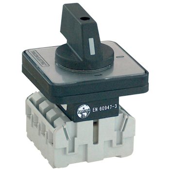   Tracon TS-63/3 Szakaszoló kapcsoló 400V, 50Hz, 63A, 3P, 18,5kW, 64×64mm