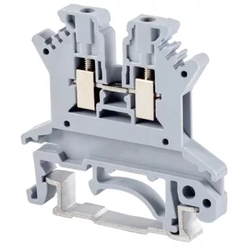   Tracon TSKA1,5 Fázisvezető ipari sorozatkapocs, csavaros, sínre, szürke 500V 17.5A 0.14-1.5 mm2